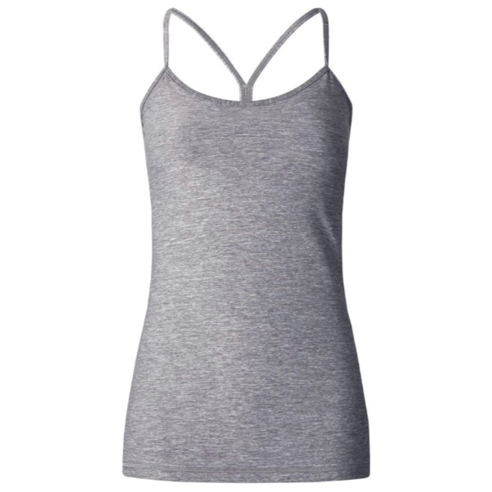 Gray Racerback Tank Top - Picture 4 of 9